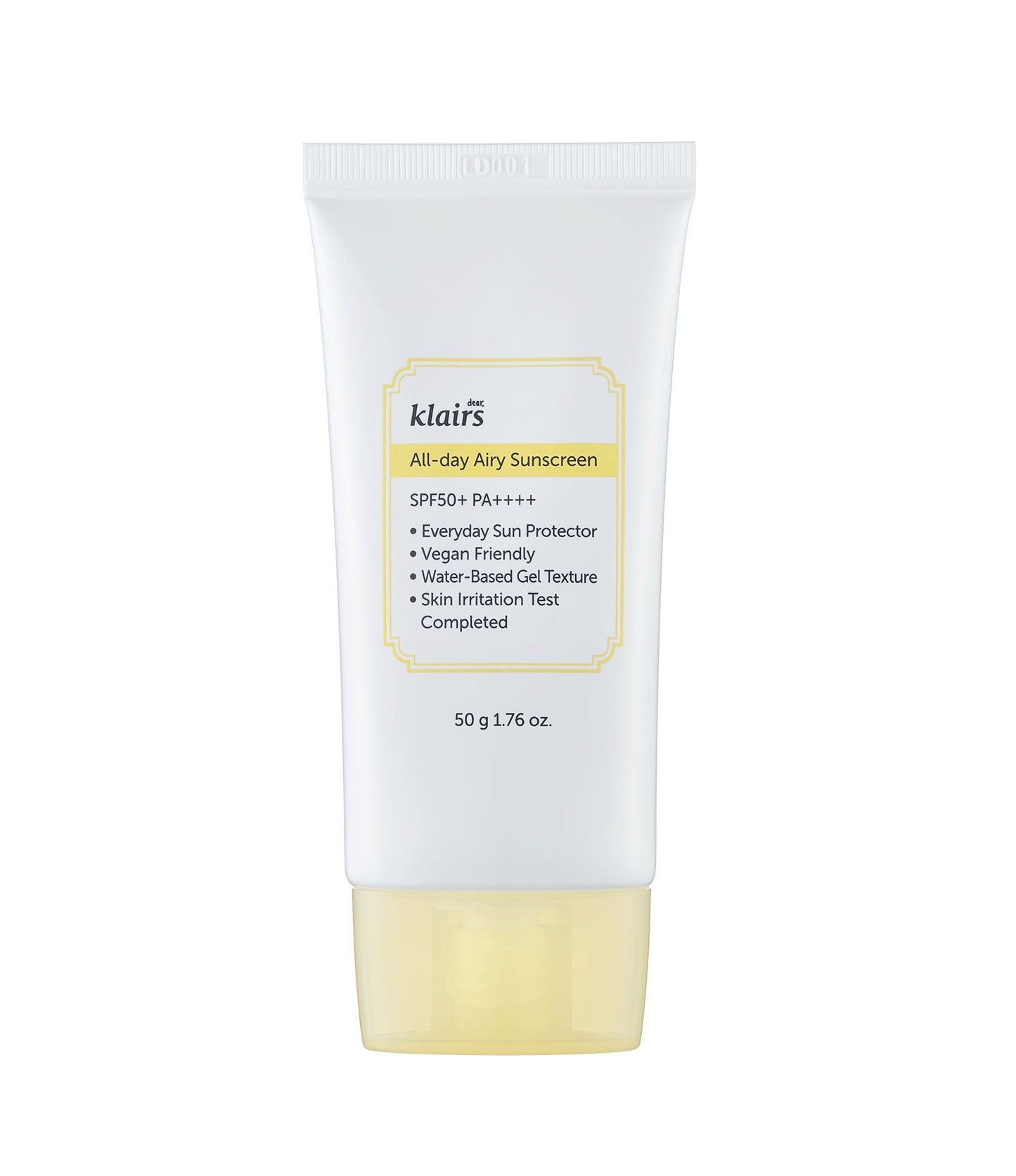 Klairs All-day Airy Sunscreen SPF50+ PA++++