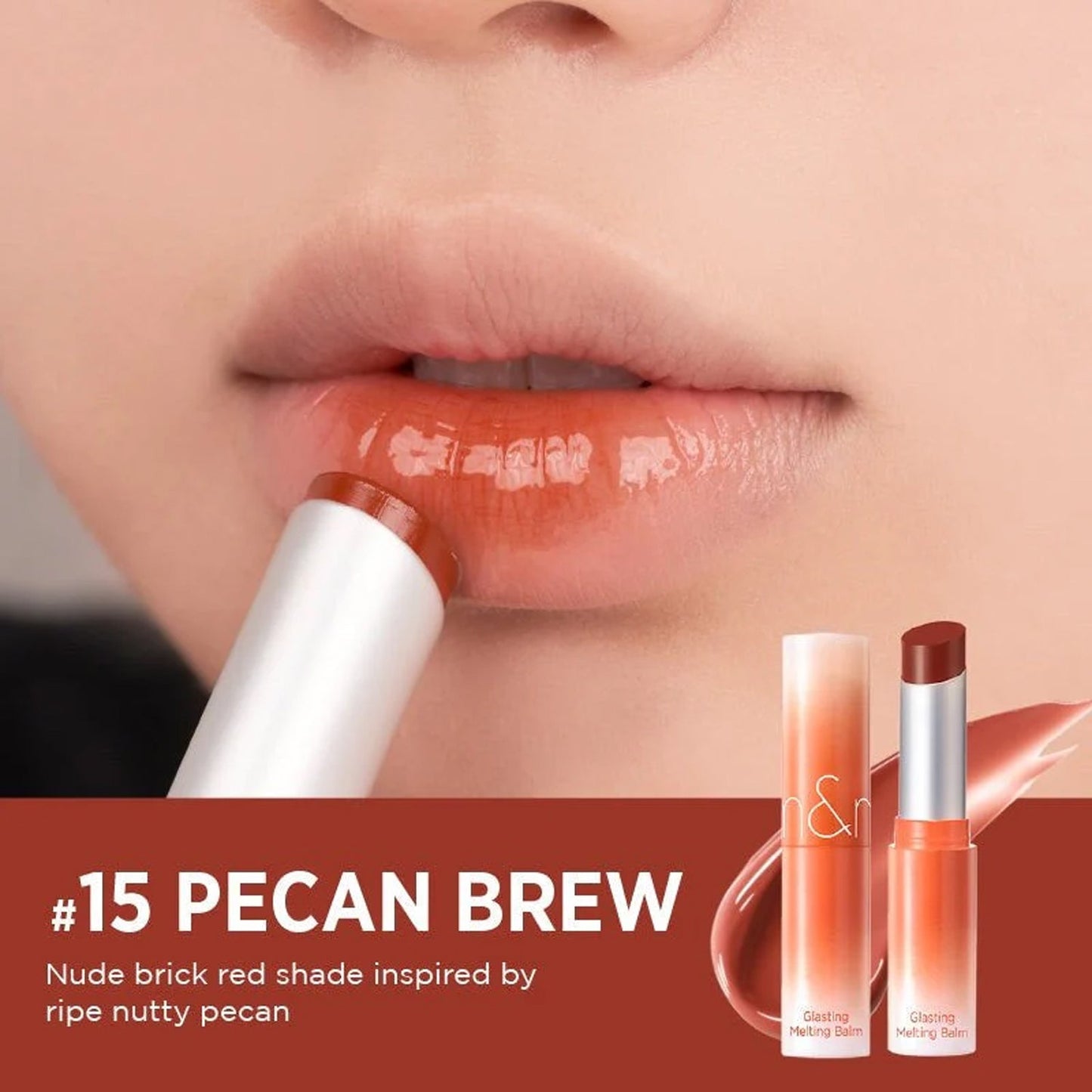 Rom&nd Glasting Melting Balm #Dusty On The Nude