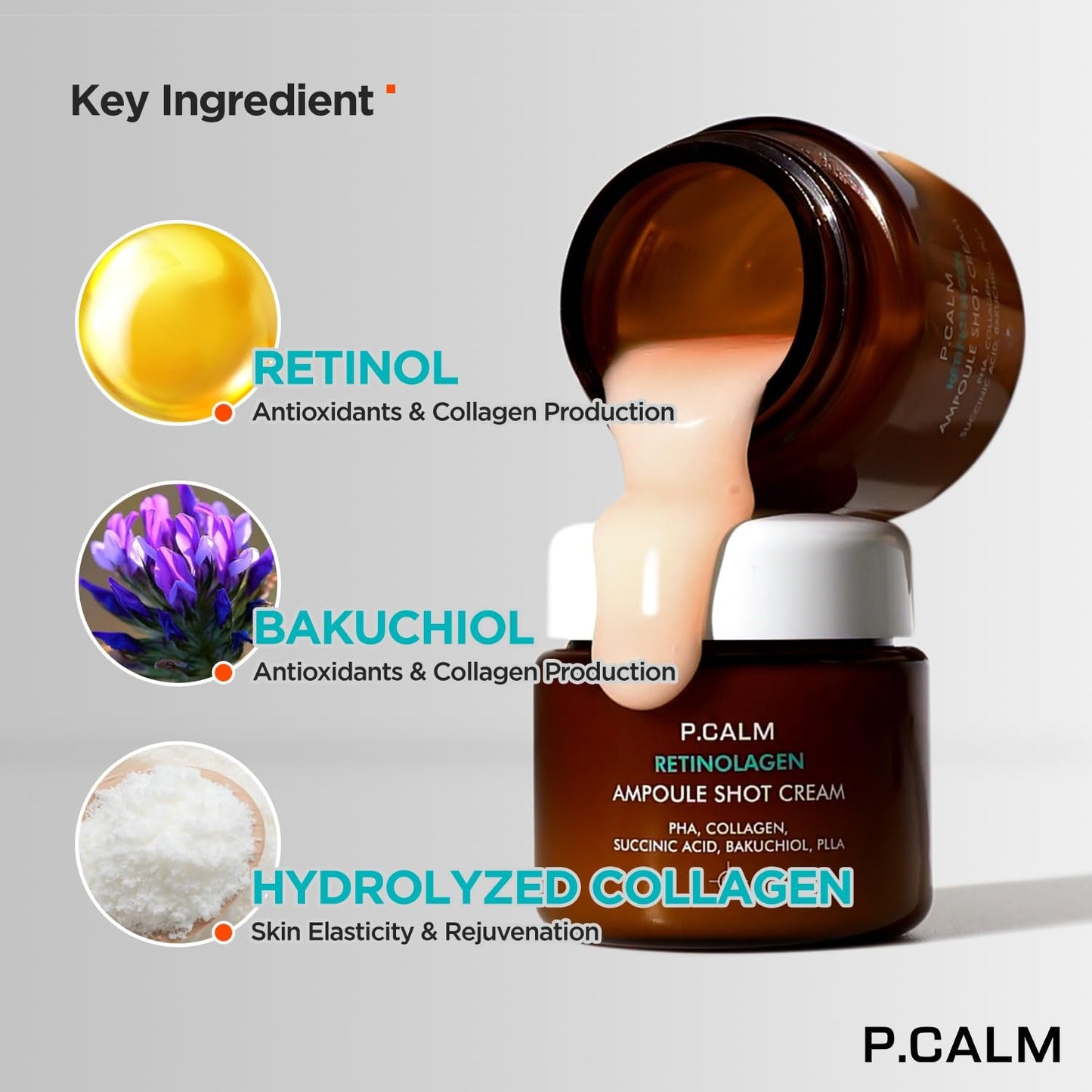 P.Calm Retinolagen Ampoule Shot Cream