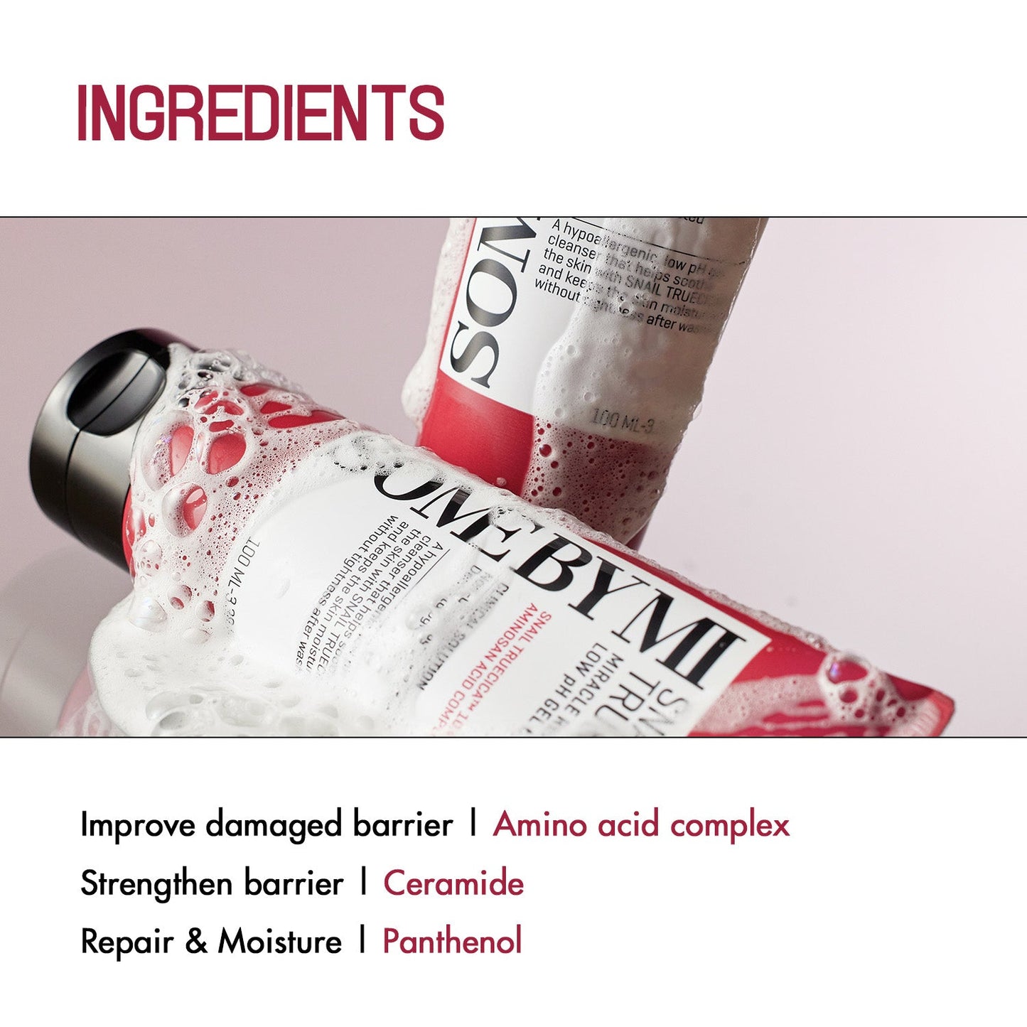 Some By Mi Snail Truecica Miracle Repair Low pH Gel Cleanser