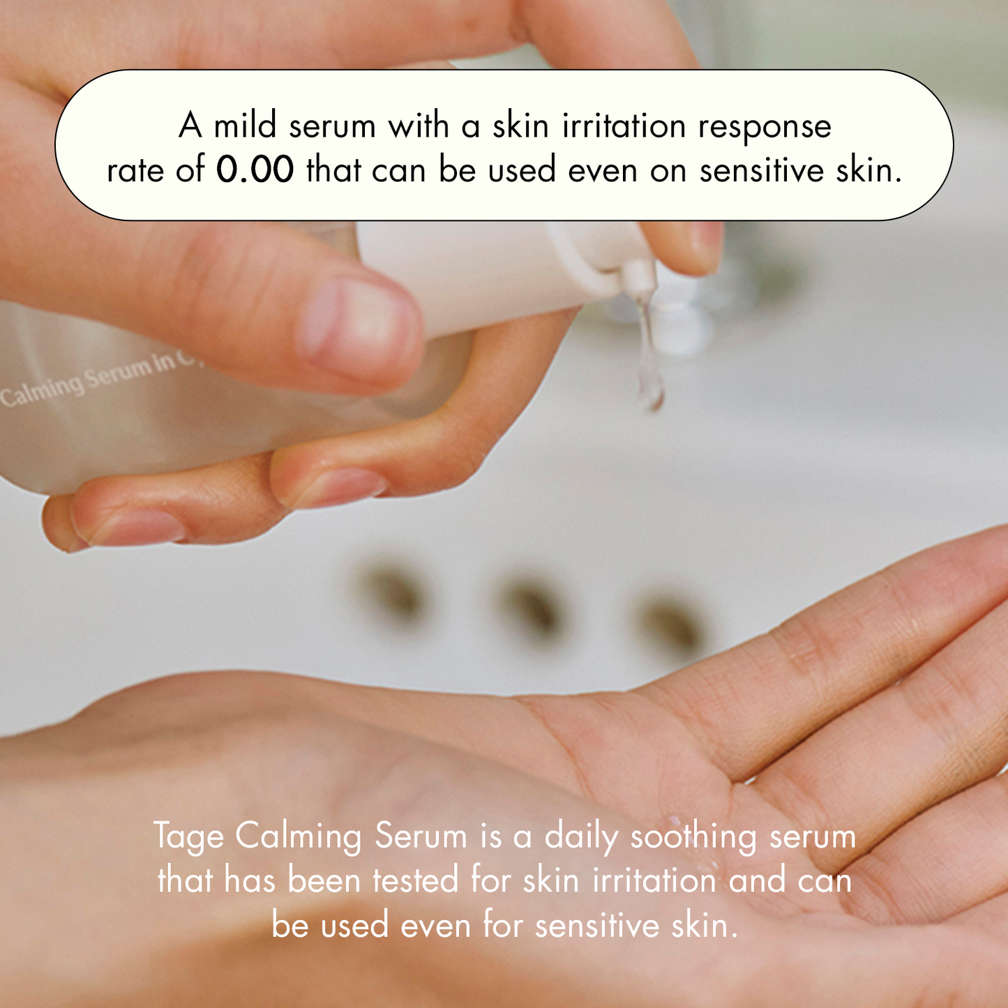 Tage 3-Step Calming Routine