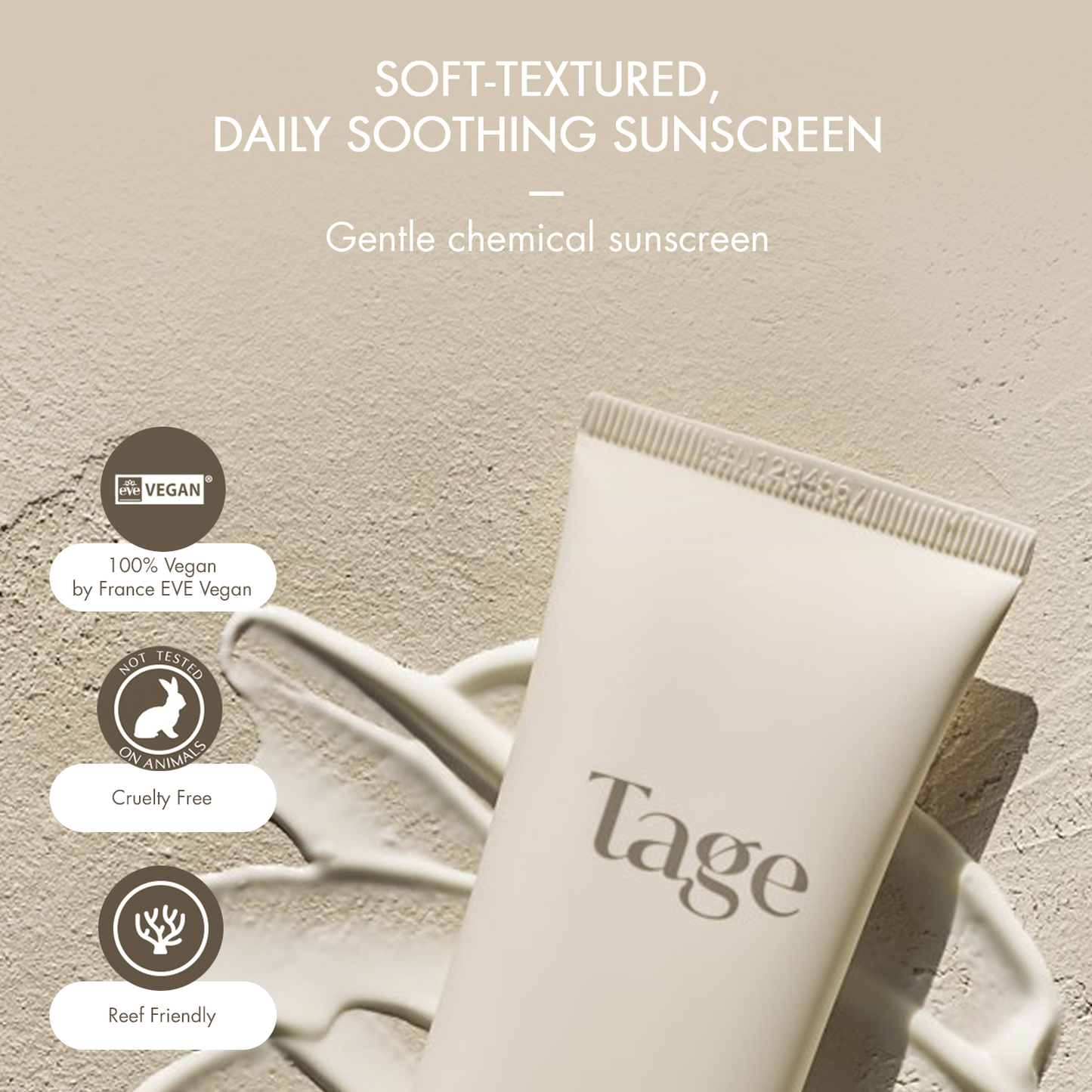 Tage Calming Suncream In Cyprest