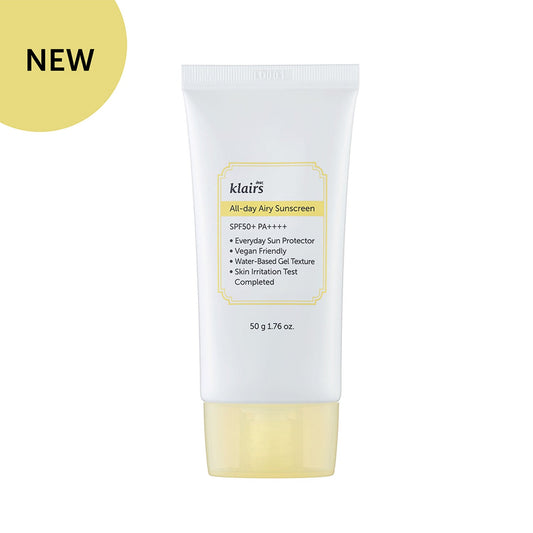 Klairs All-day Airy Sunscreen SPF50+ PA++++