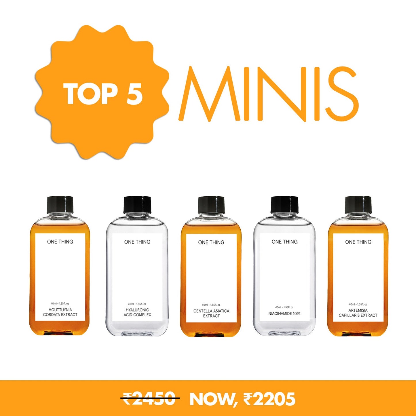 One Thing Mini Toner Trial Kit