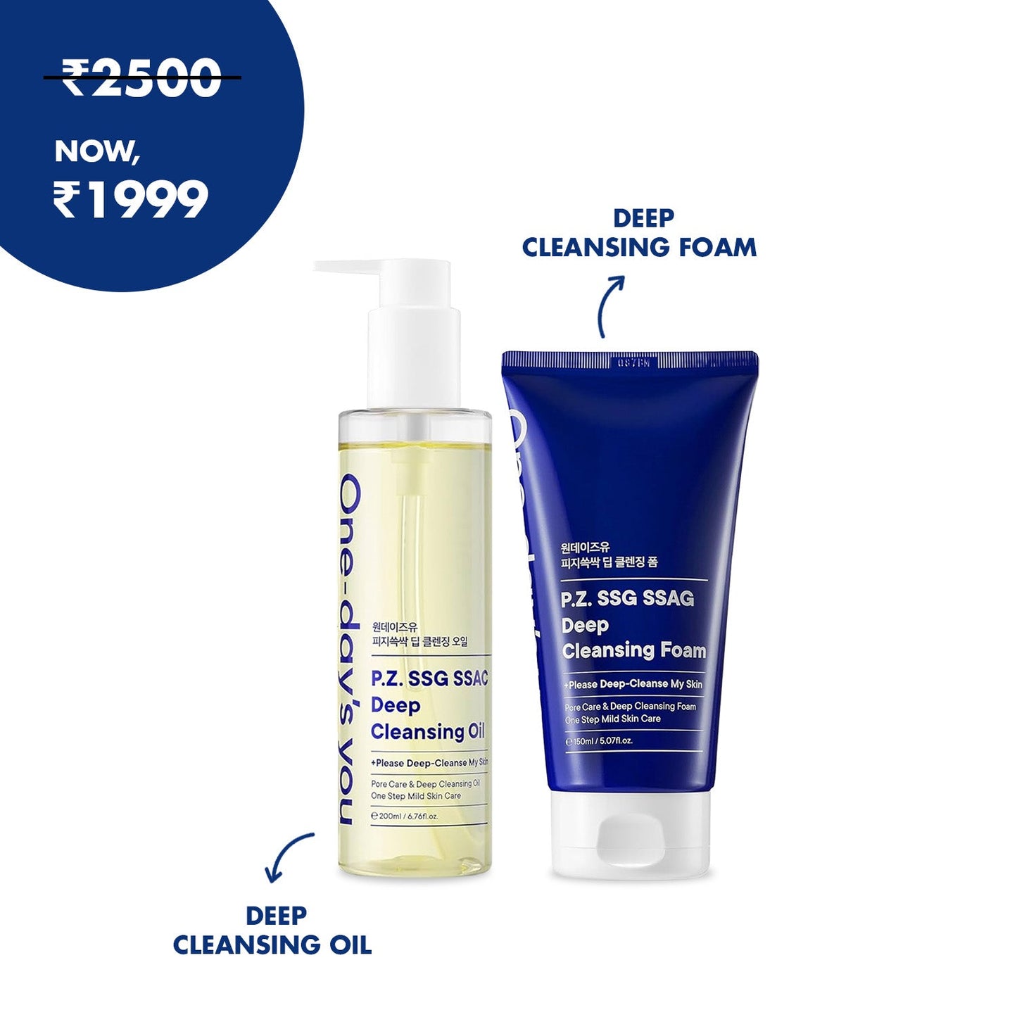 One Day's You Double Cleansing Routine Set