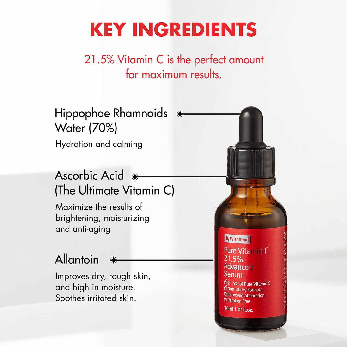 By Wishtrend Pure Vitamin C 21.5% Advanced Serum