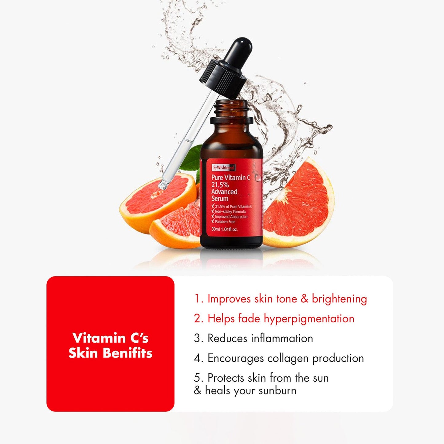 By Wishtrend Pure Vitamin C 21.5% Advanced Serum