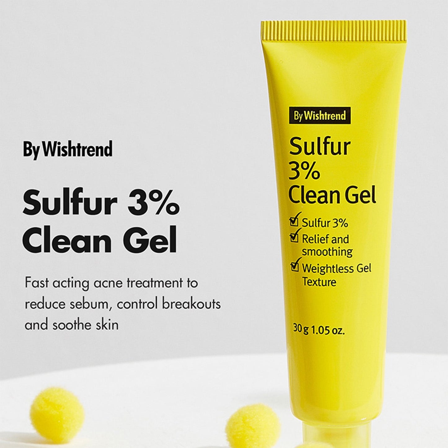 By Wishtrend Sulfur 3% Clean Gel