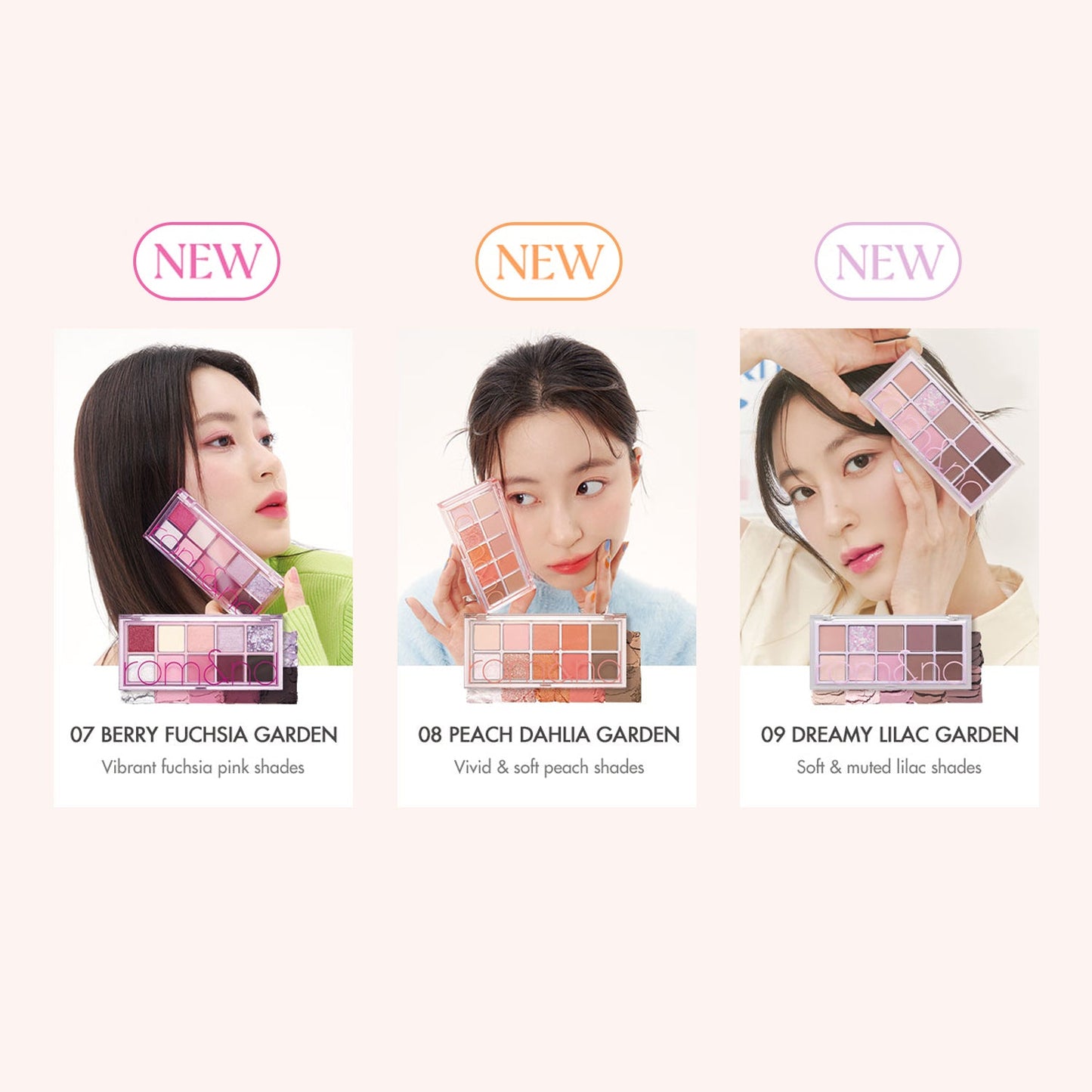 Rom&nd Better Than Palette Energetic Series