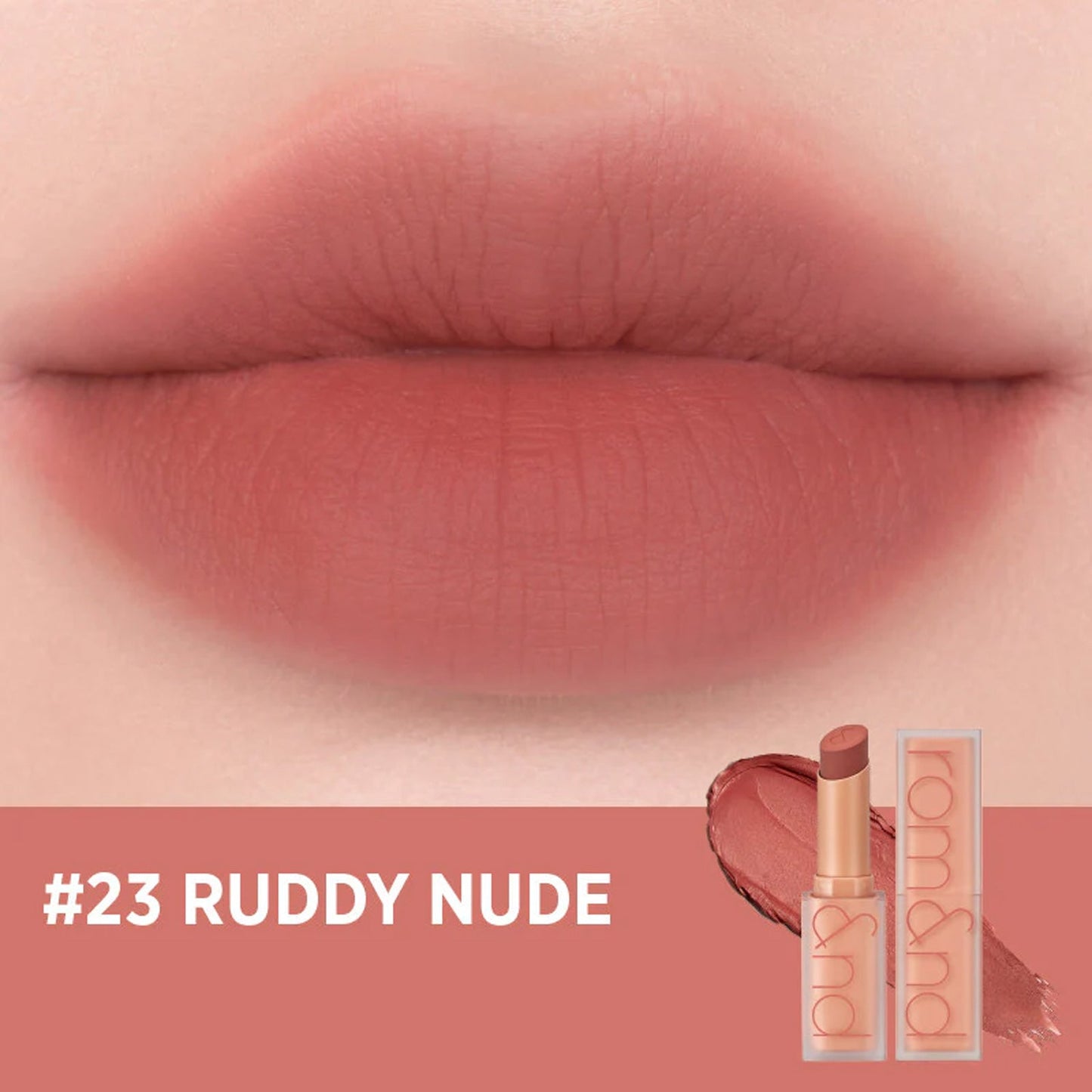 Rom&nd Zero Matte Lipstick Muteral Nude Collection