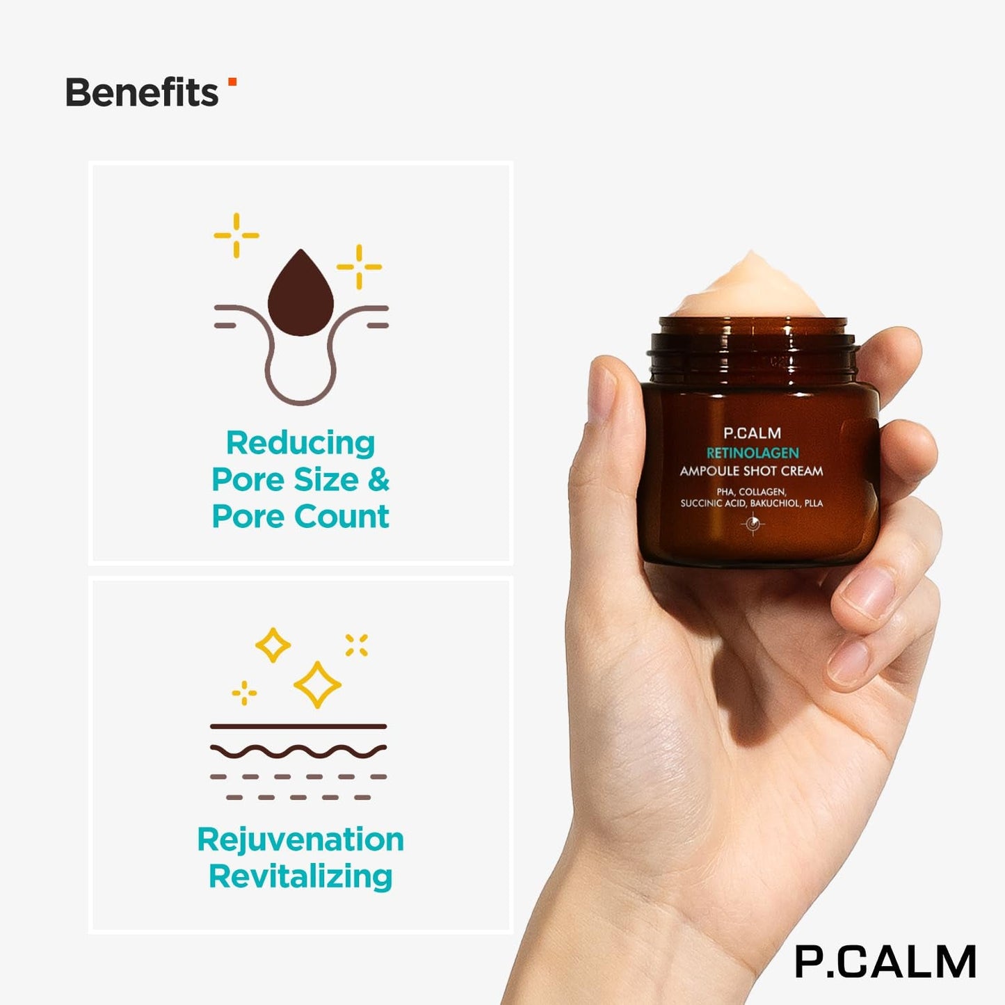 P.Calm Retinolagen Ampoule Shot Cream