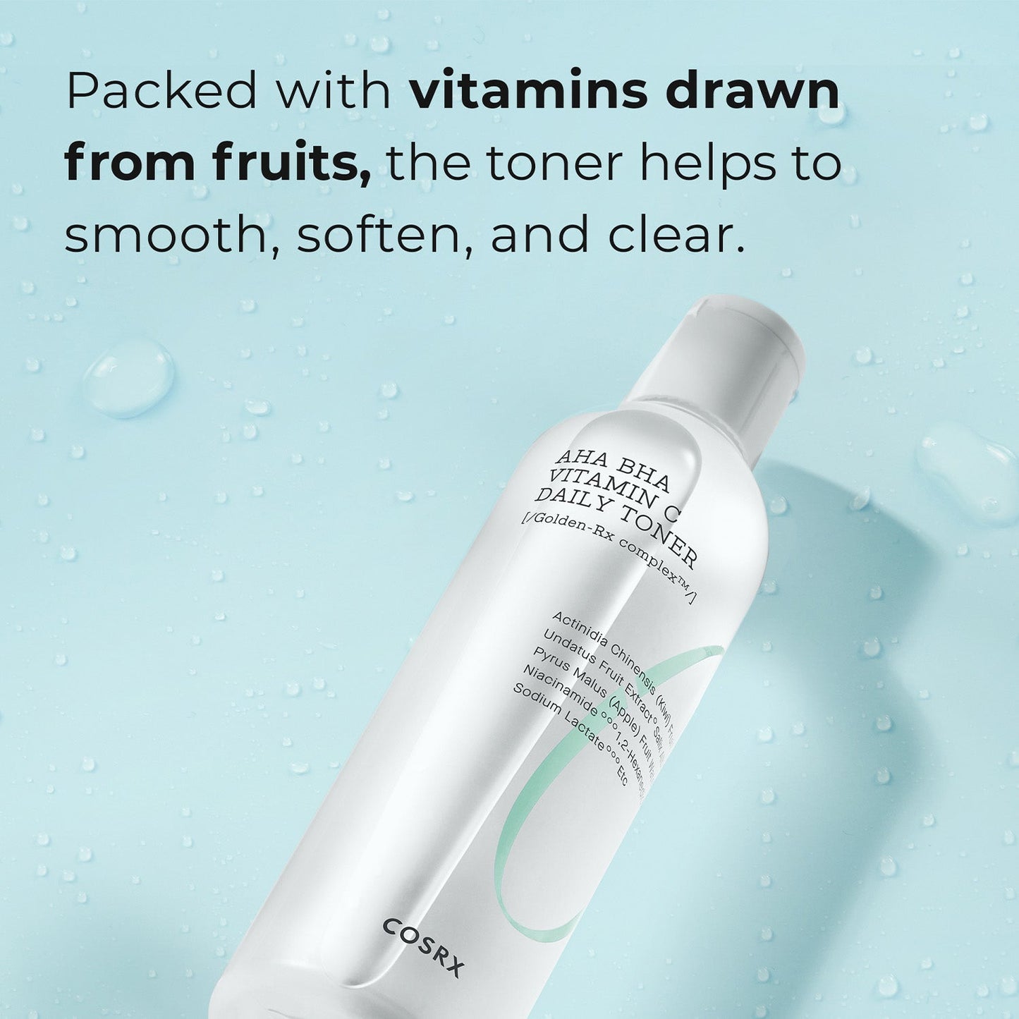 Cosrx Refresh AHA BHA Vitamin C Daily Toner