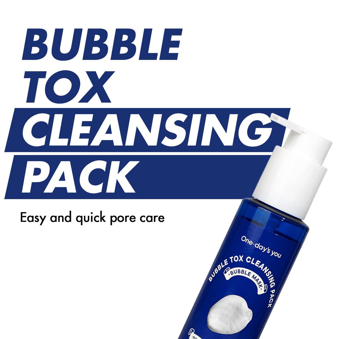 One-day's you Bubble Tox Cleansing Pack