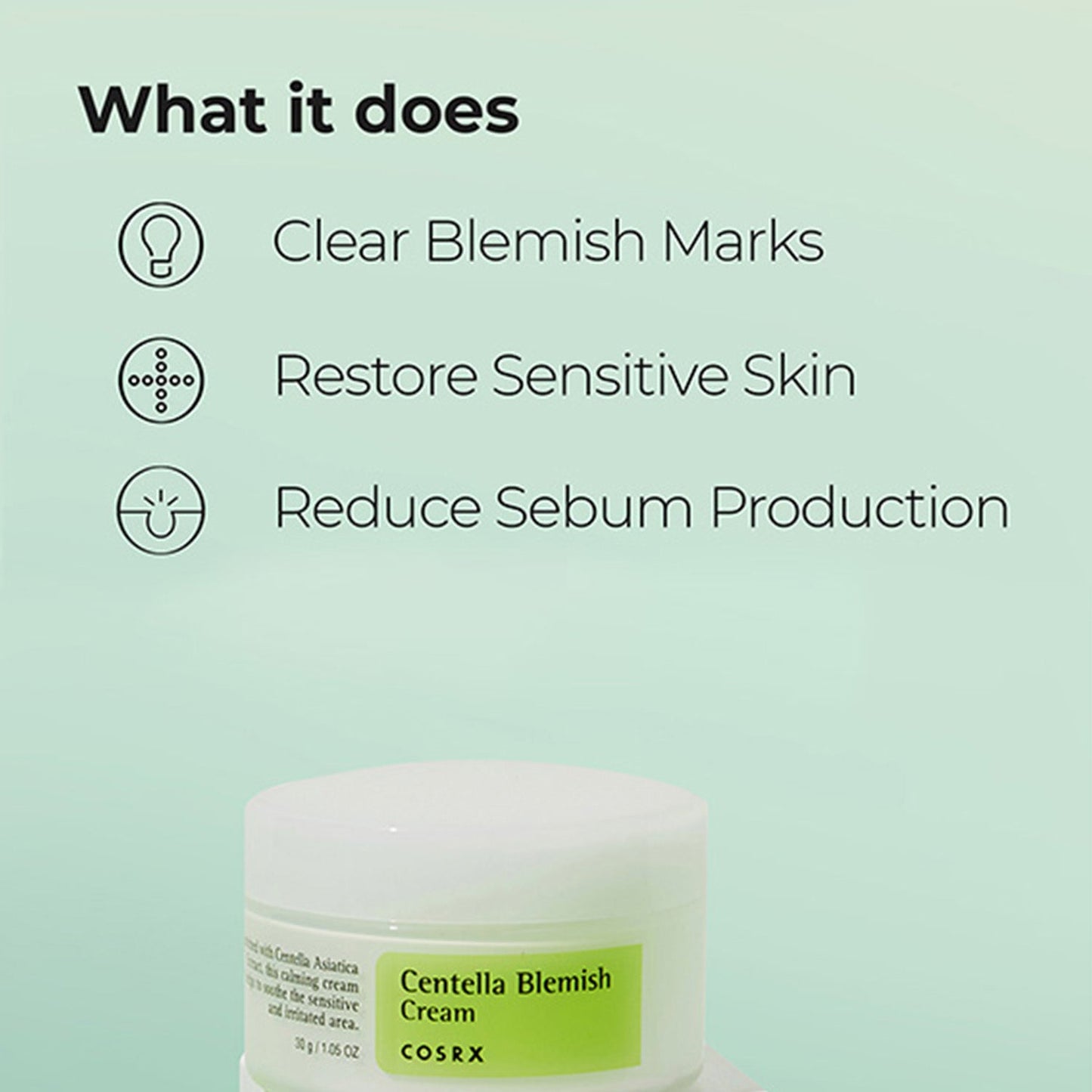 COSRX Centella Blemish Cream