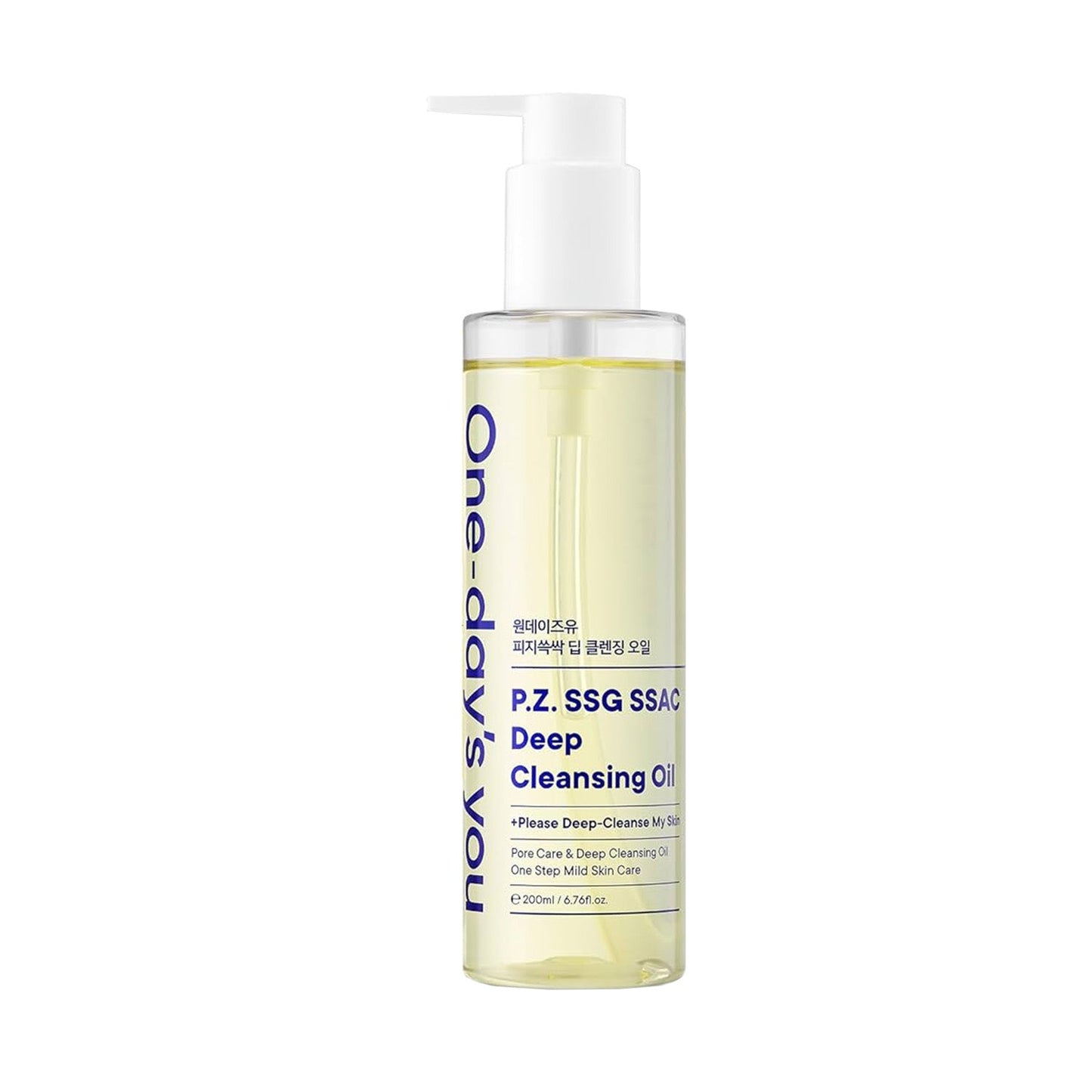 One-day's you P.Z. SSG SSAG Deep Cleansing Oil