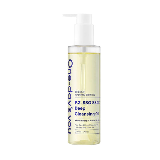 One-day's you P.Z. SSG SSAG Deep Cleansing Oil