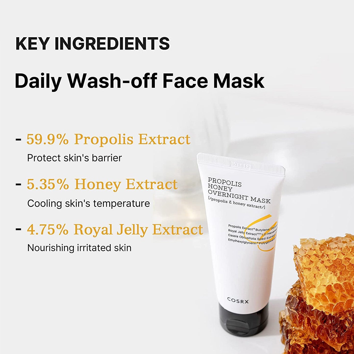 Cosrx Full Fit Propolis Honey Overnight Mask