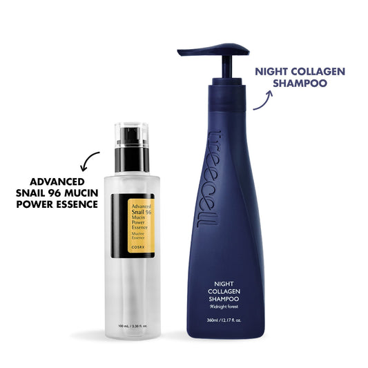 Korean Glass Skin & Hair Combo