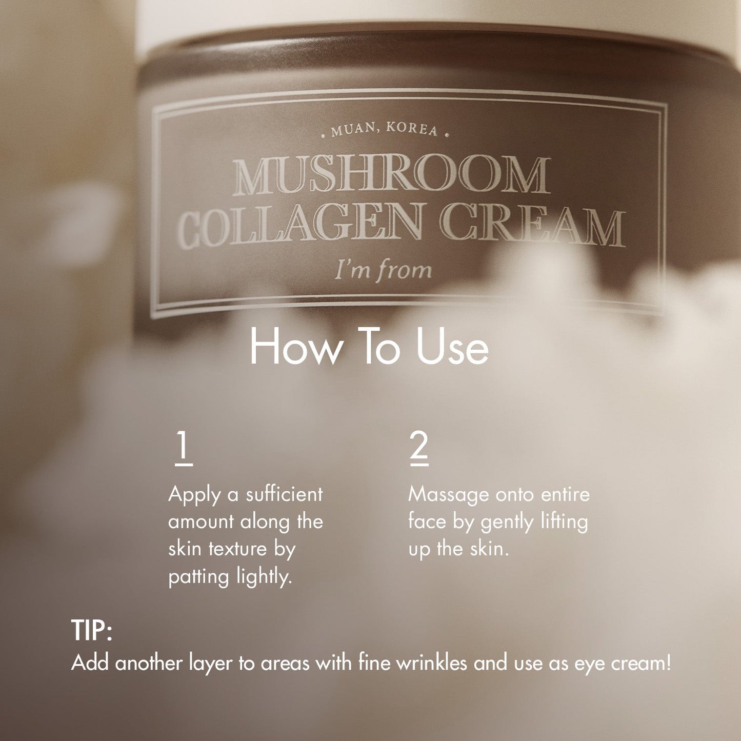 I'm From Mushroom Collagen Cream