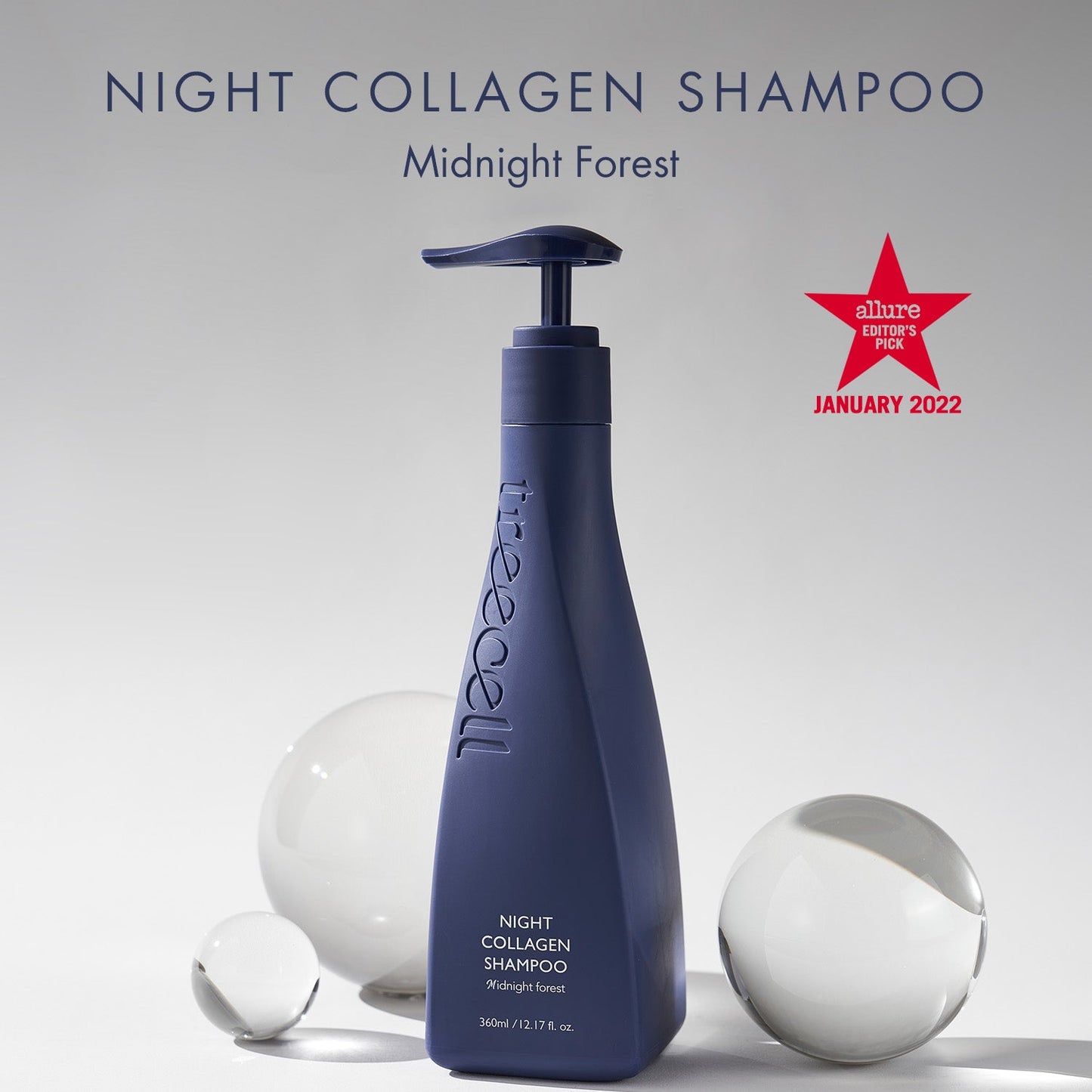 Treecell Night Collagen Shampoo Midnight Forest