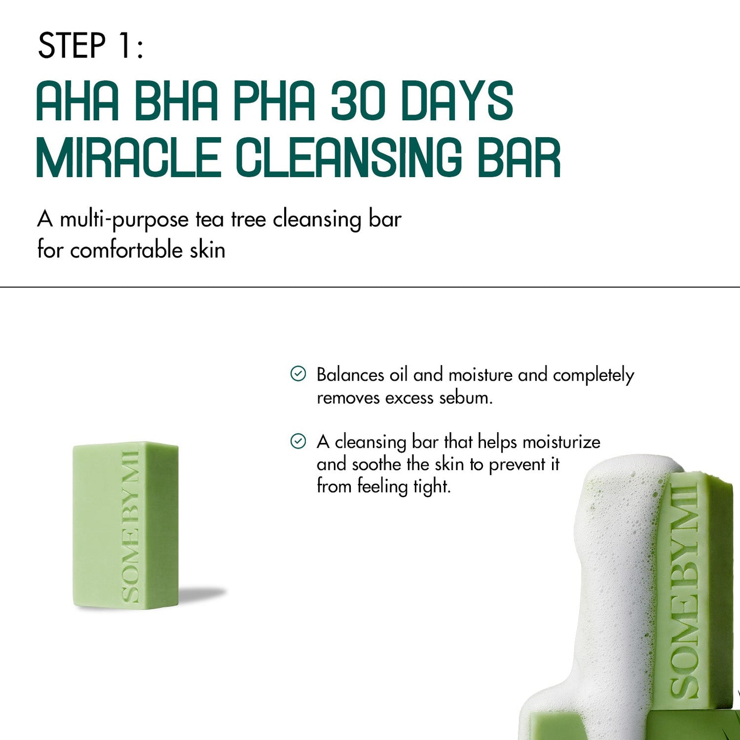 Some By Mi AHA-BHA-PHA 30 Days Miracle Starter Kit (Toner + Serum + Cream + Soap)