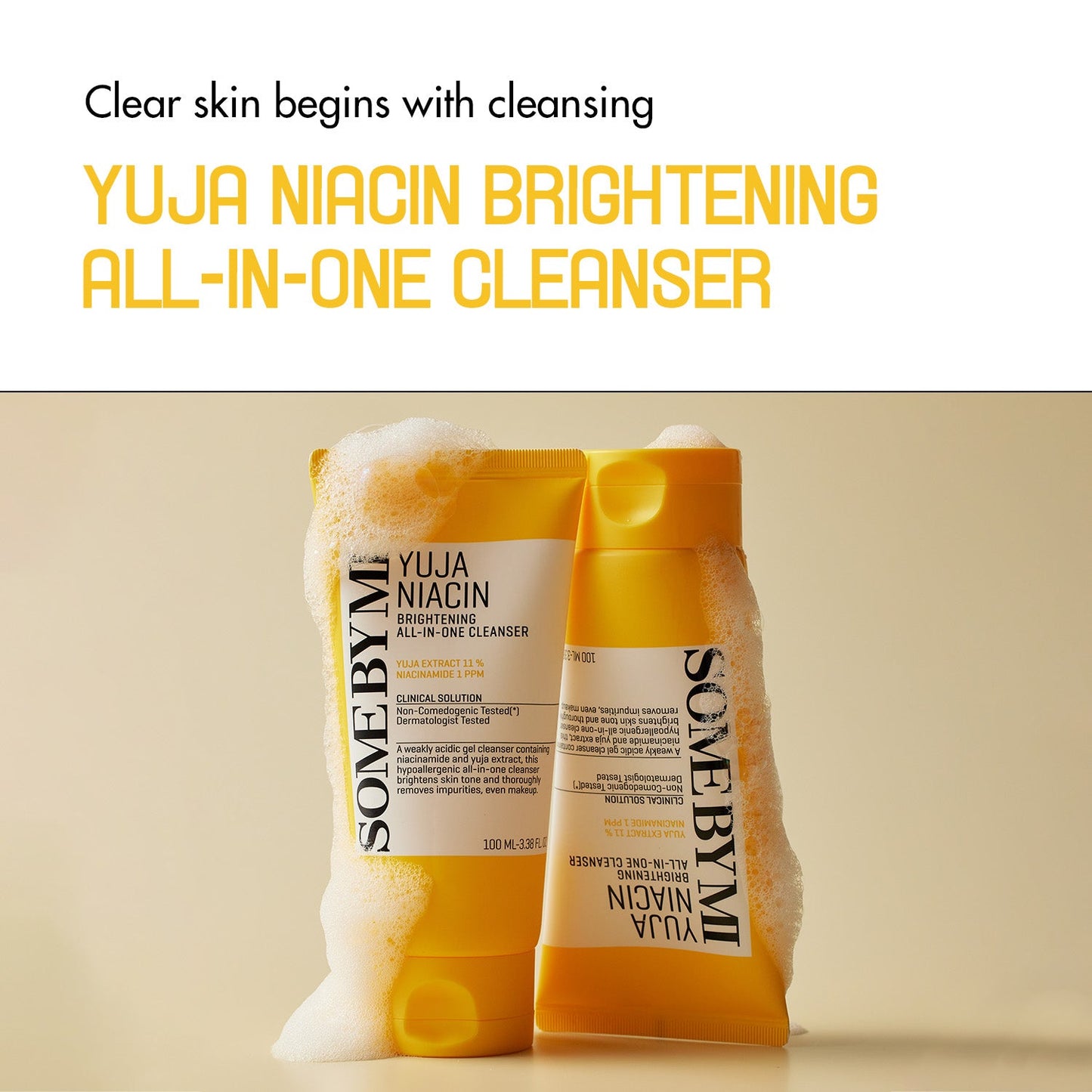 Some By Mi Yuja Niacin Brightening All-In-One Cleanser