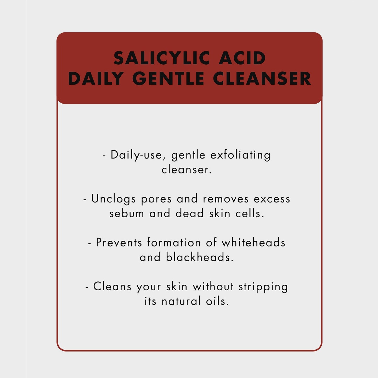 COSRX Salicylic Acid Daily Gentle Cleanser