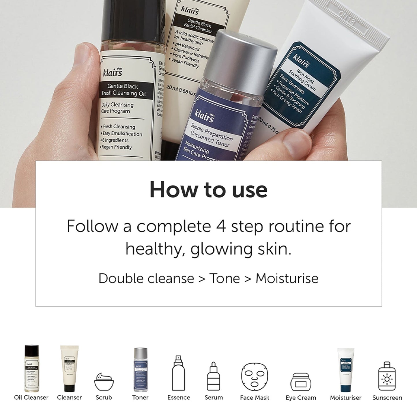 Dear, Klairs Skincare Trial KIT