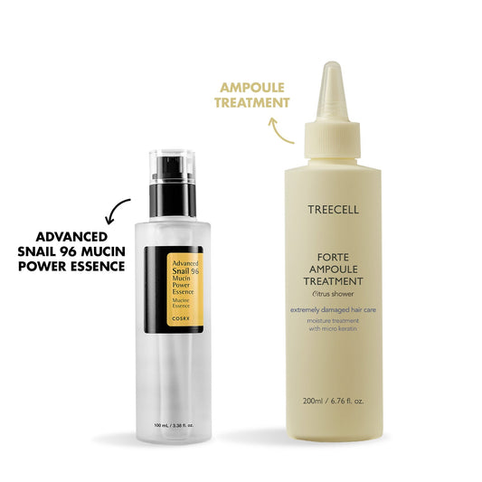 Snail Mucin & Micro Keratin Combo
