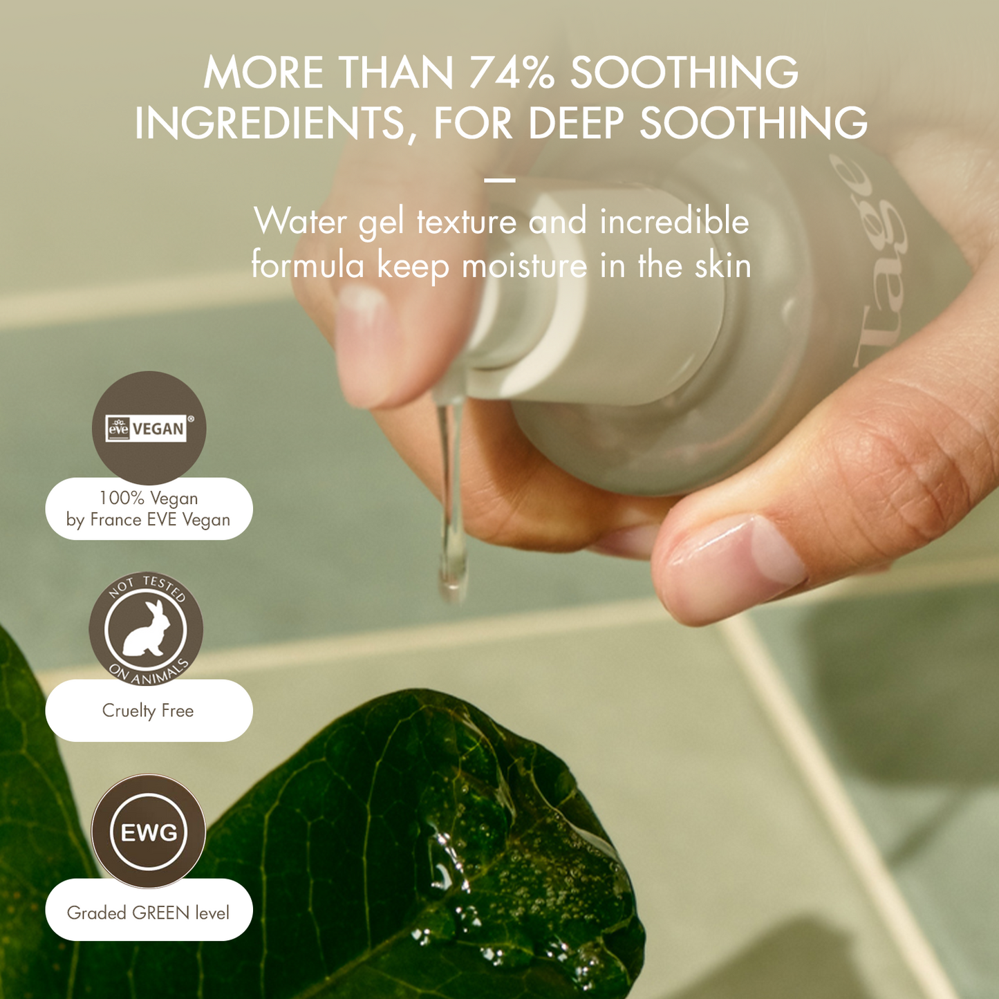 Tage 3-Step Calming Routine