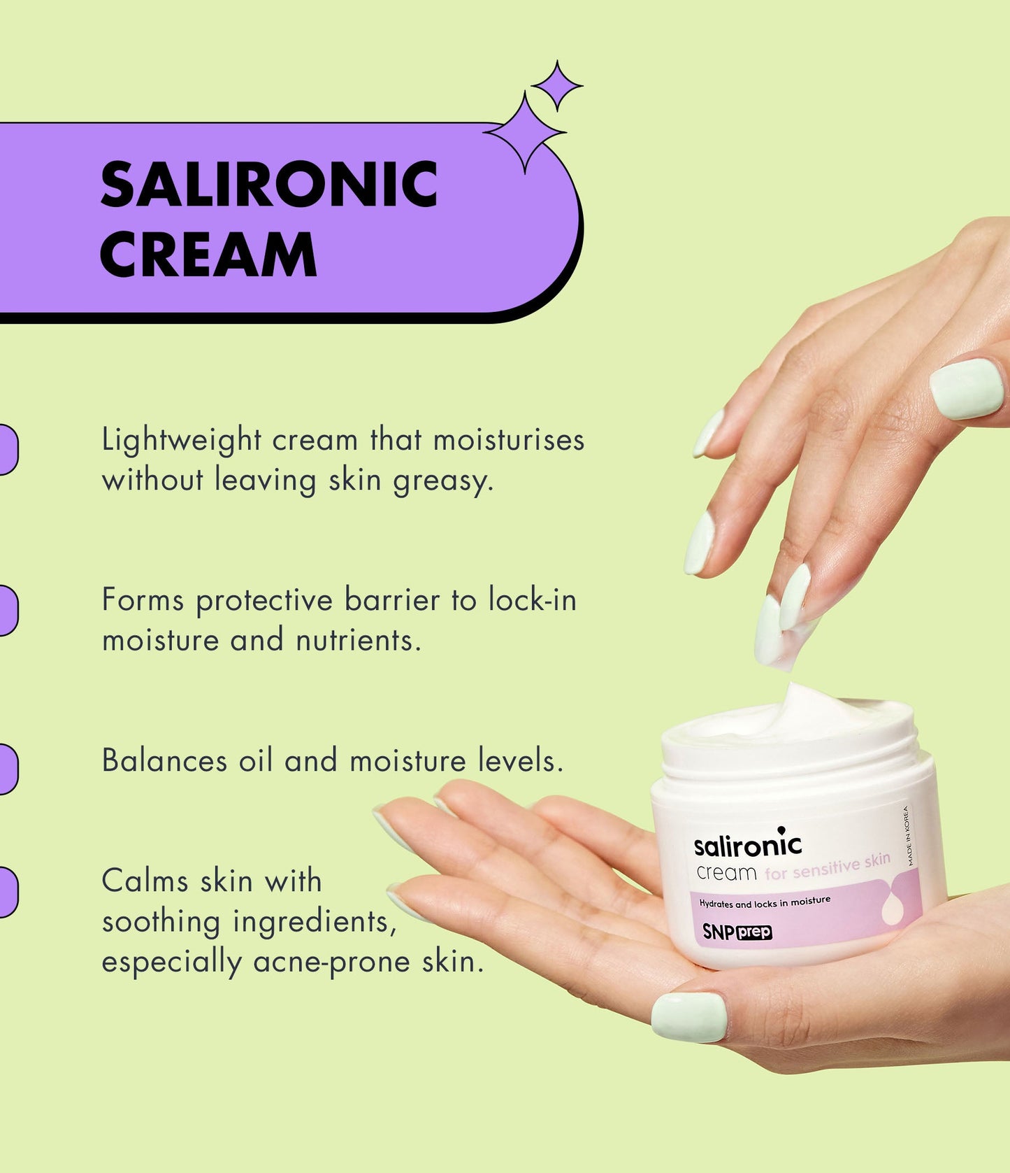 SNP Prep Salironic Cream