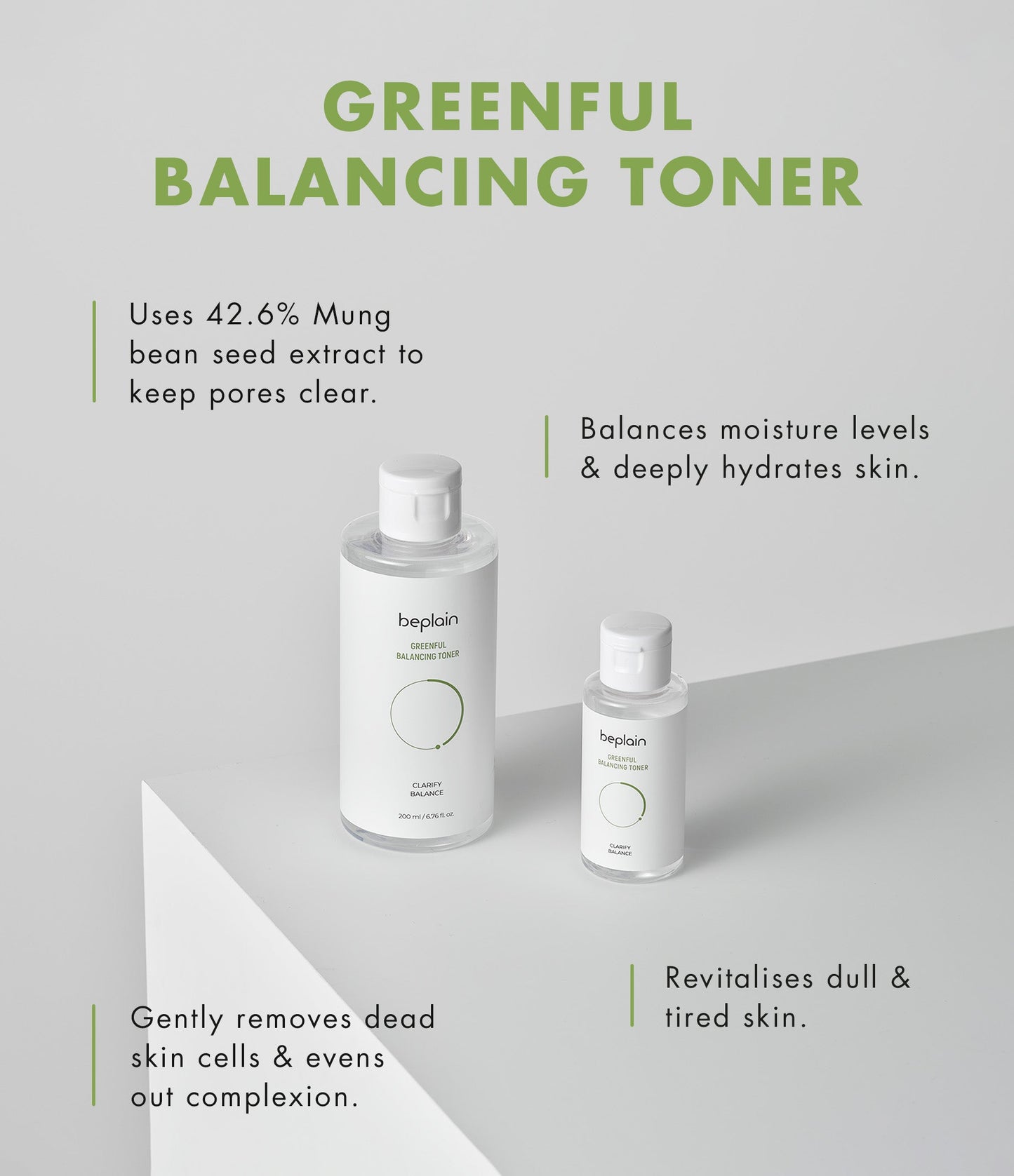 beplain Greenful Balancing Toner